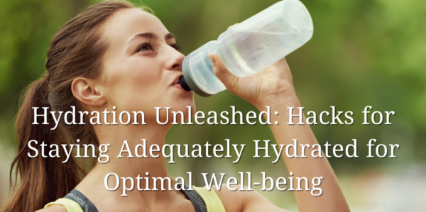 Hydration Unleashed: Hacks for Staying Adequately Hydrated for Optimal Well-being, 101 Best Amazing Tips for Optimal Health and Well-being (Part 6/10)