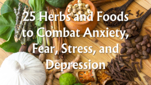 Read more about the article 25 Herbs and Foods to Combat Anxiety, Fear, Stress, and Depression