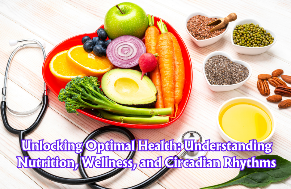 Unlocking Optimal Health: Understanding Nutrition, Wellness, and Circadian Rhythms