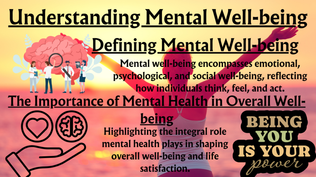 The Intersection of Optimal Health and Mental Well-being